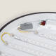 Image de Plafonnier LED Rond Métal 30W CCT Sélectionnable Hidria Ø400 mm