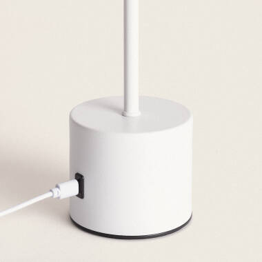 Image de Lampe à Poser LED Portable avec Batterie USB Rechargeable Métal Zimba