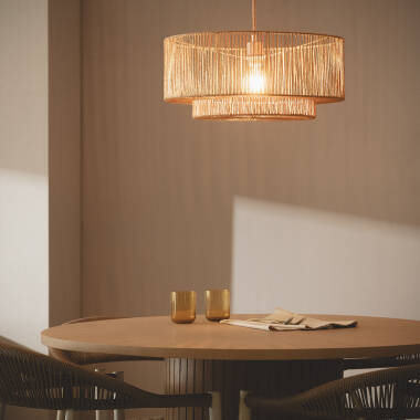 Hanglamp Dicenta Gevlochten Papier