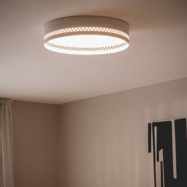 Bild von LED-Deckenleuchte 40W Metall Walital L