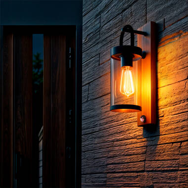 Benny Outdoor Wall Lamp with PIR Motion Sensor
