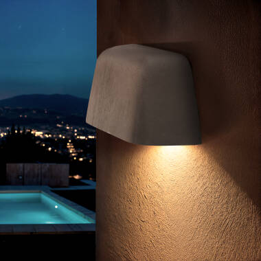 Maesy 8W Cement Outdoor LED Wall Lamp