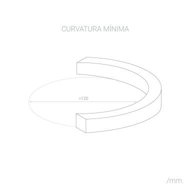 Afbeelding van Led Strip Neon Dimbaar 220V RGB Halfrond 180 11W/m te knippen om de 100cm IP67 Op maat