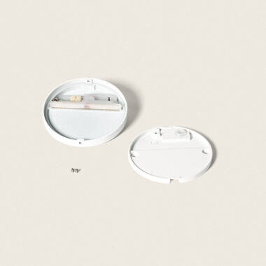 Image de Applique Murale Extérieure LED 3W CCT Seleccionable en Saillie Ronde Jade