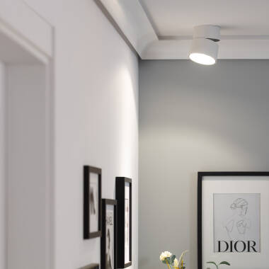 Image of New Onuba Aluminium 30W White Round LED Ceiling Lamp