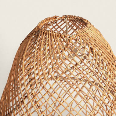 Bild von Lampenschirm für Hängeleuchte Rattan Toraja ILUZZIA