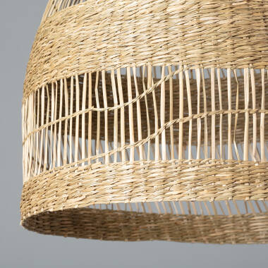Immagine di Paralume Lampada a Sospensione Fibre Naturali Big Sami Ø450 mm