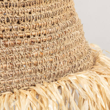 Bild von Lampenschirm für Hängeleuchte Rattan Rahan ILUZZIA