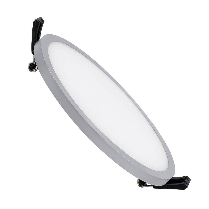 Afbeelding van Downlight LED 30W Rond  High Lumen Zilver  Zaagmaat  Ø 205 mm