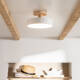 Vidéo de Plafonnier LED Bois et Métal 12W CCT Sélectionnable Whisty