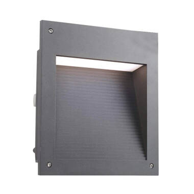 Wandlamp Outdoor  LED 22.5 W Inbouw  Micenas Square Grijs  Urban LEDS-C4 05-9885-Z5-CM