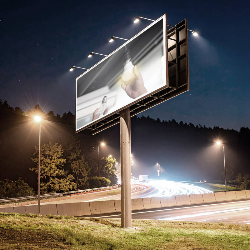 Image de Support pour Projecteur LED Spécial Enseigne