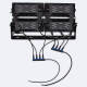 Afbeelding van Schijnwerper  LED 800W Stadium 160 lm/W IP66 LIFUD Dimbaar 0-10V Horizontaal