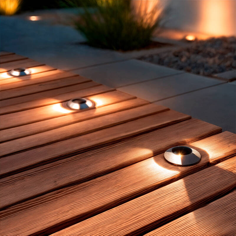 Bild von LED-Bodeneinbauleuchte Außen 3W Letso 2L Schwarz