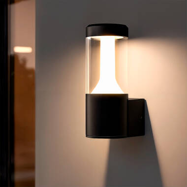 Afbeelding van Wandlamp Outdoor LED 10W  Aluminium Zwart Mikaro 