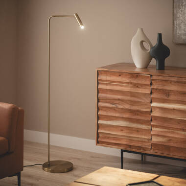 Lampadaire LED Gazny 2,5 W en aluminium