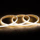Afbeelding van Led Strip Dimbaar 220V COB Zelfregulerend 560 LED/m 14W/m 1250lm/m SILICONE FLEX Ic-2p Breedte 10mm te knippen 10cm IP65 Op maat