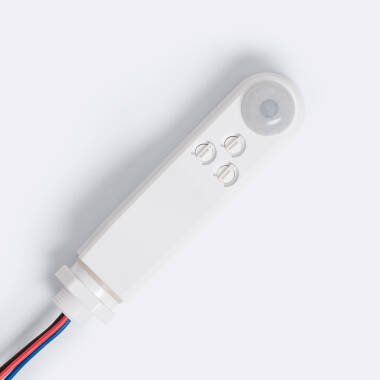 Bewegungssensor PIR mit Dämmerungssensor 360° für Oberfläche Außenbereich IP65 mit Fernbedienung