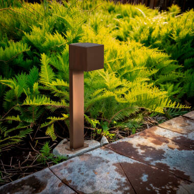 Denny Outdoor Aluminium Solar Bollard 80cm