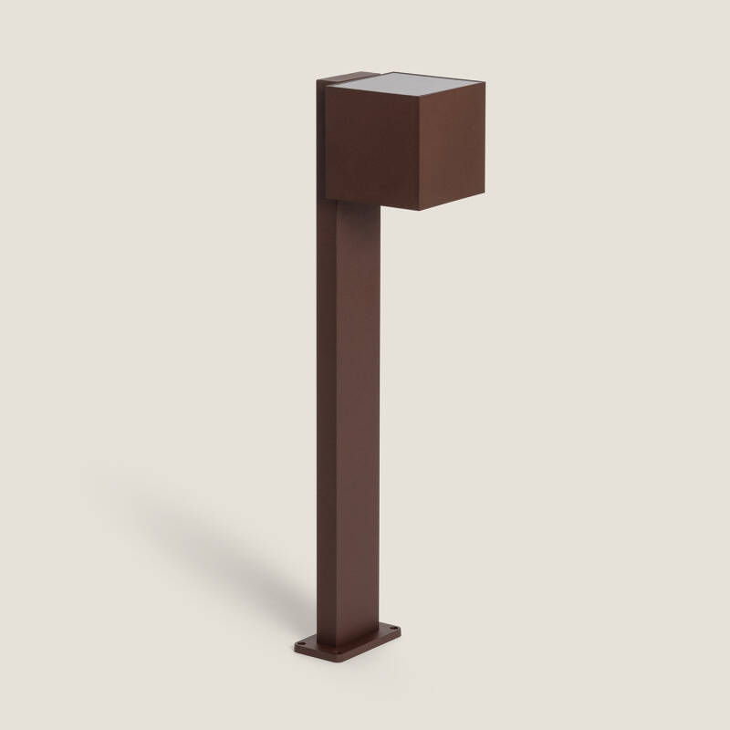 Image of Denny Outdoor Aluminium Solar Bollard 80cm 