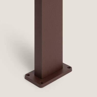 Image of Denny Outdoor Aluminium Solar Bollard 80cm 