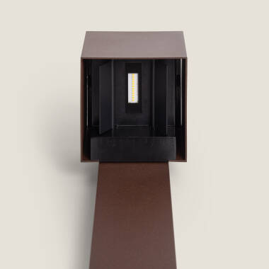Image of Denny Outdoor Aluminium Solar Bollard 80cm 