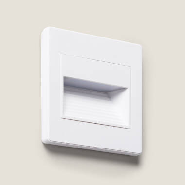 LED Wandeinbauleuchte Eckig Olite