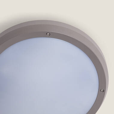 Image de Plafonnier Rond Extérieur Curio IP65 Gris Ø300 mm 