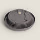 Image de Plafonnier Rond Extérieur Curio IP65 Gris Ø300 mm 