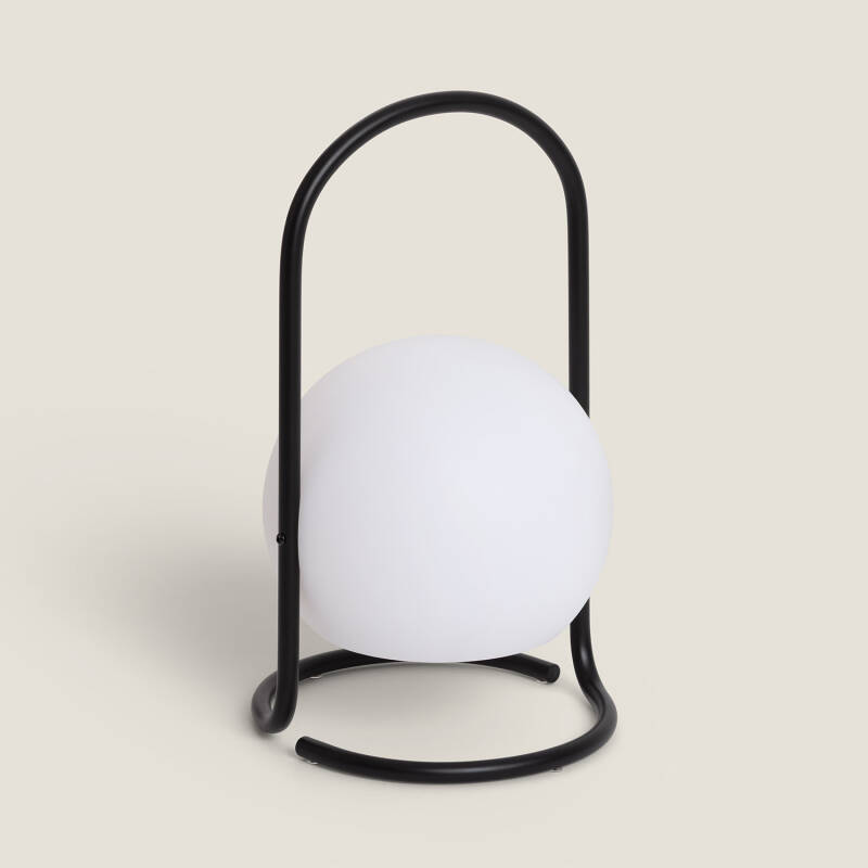Bild von LED-Tischlampe Aussen 2.5W Tragbar Metall mit wiederaufladbarem USB-Akku Mkono