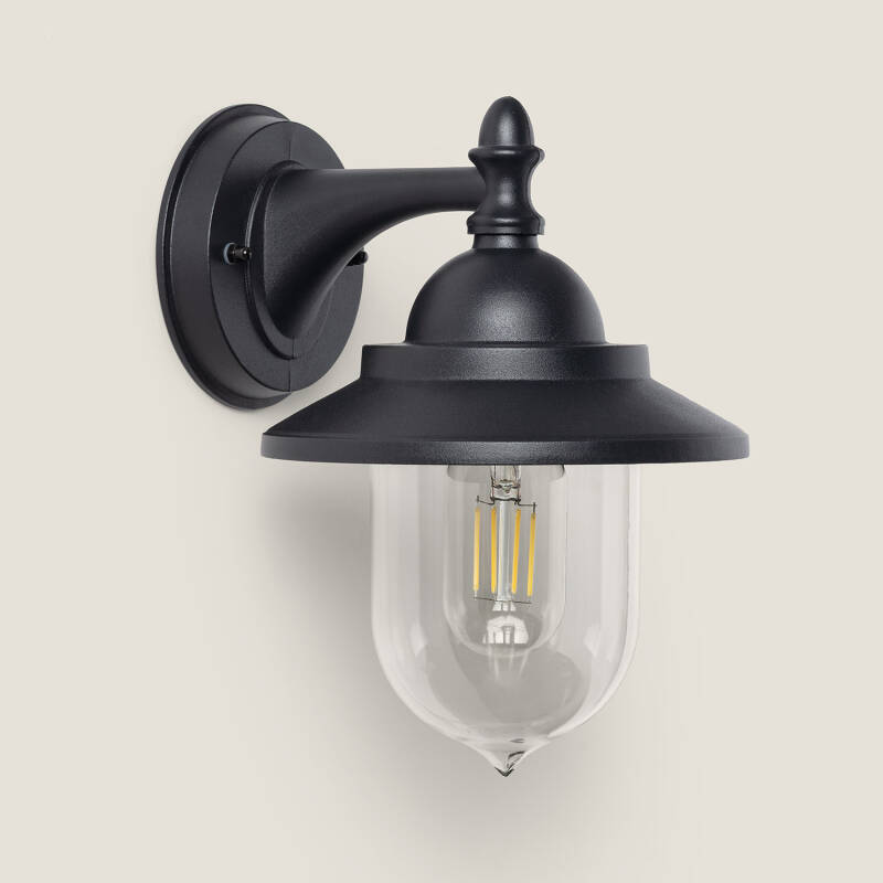 Afbeelding van Wandlamp Outdoor van Metaal Klasik