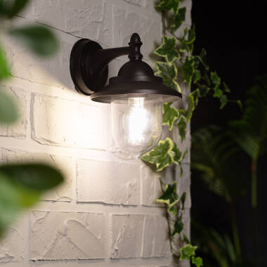 Afbeelding van Wandlamp Outdoor van Metaal Klasik
