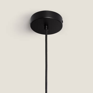 Image of Arbat Metal & Wood Pendant Lamp 