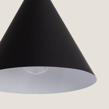 Image of Arbat Metal & Wood Pendant Lamp 