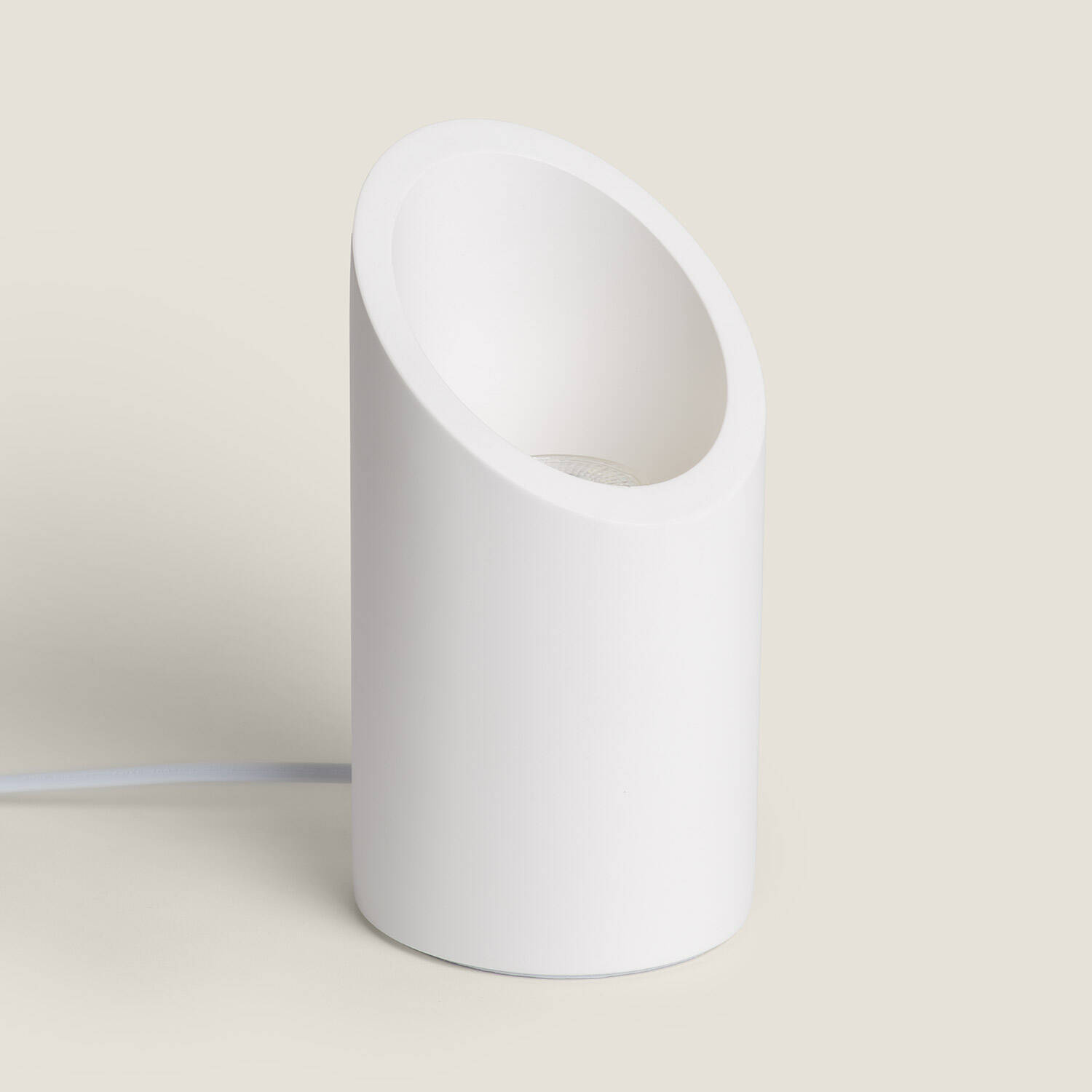 Lampa Stołowa z Gipsu Rise Uplighter - widok 2