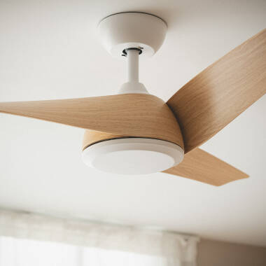 Immagine di Ventilatore da Soffitto Silenzioso Eubea 132cm Motore DC 