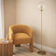 Image de Lampadaire Métal et Verre Moonlight Clear