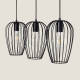 Image de Suspension Métal Telmi 3 Spots 
