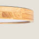 Image de Plafonnier LED Rond Bois 20W CCT Sélectionnable Kayu Ø400 mm