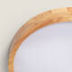 Image de Plafonnier LED Rond Bois 20W CCT Sélectionnable Kayu Ø400 mm