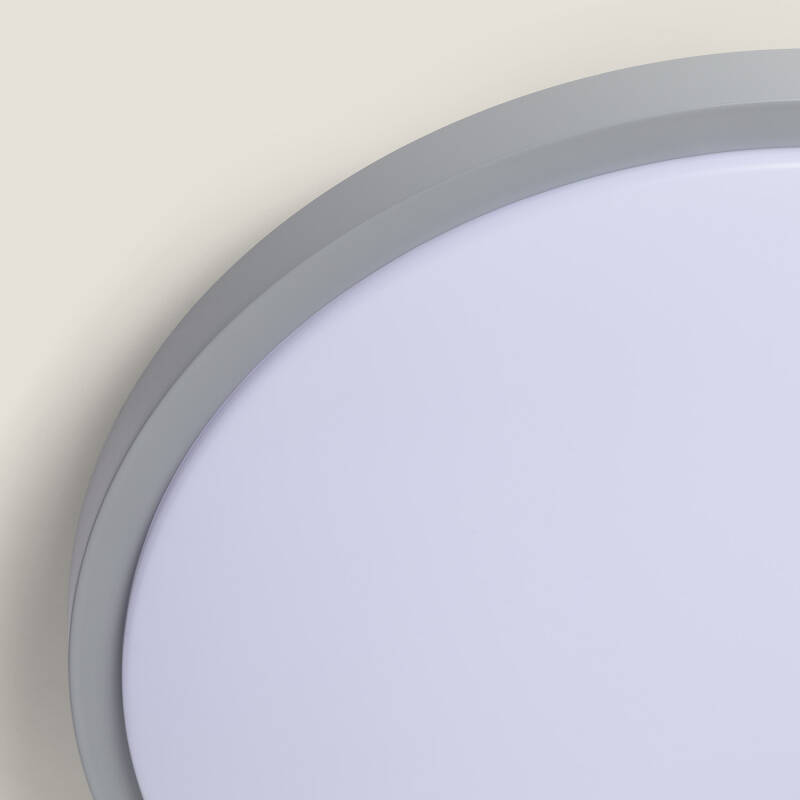 Bild von LED-Deckenleuchte 24W Rund Metall  Ø500 Wählbar CCT Bari