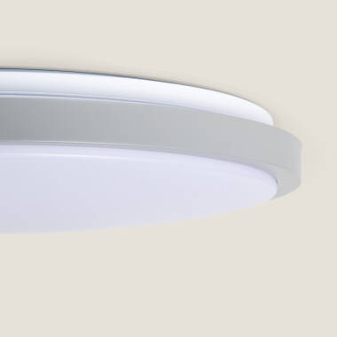 Obrázek Přisazené Stropní Kruhové 24W LED Svítidlo Bari Kovové CCT dle Výběru Výřez Ø500 mm