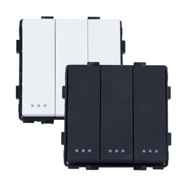 Modern 3-Gang Switch