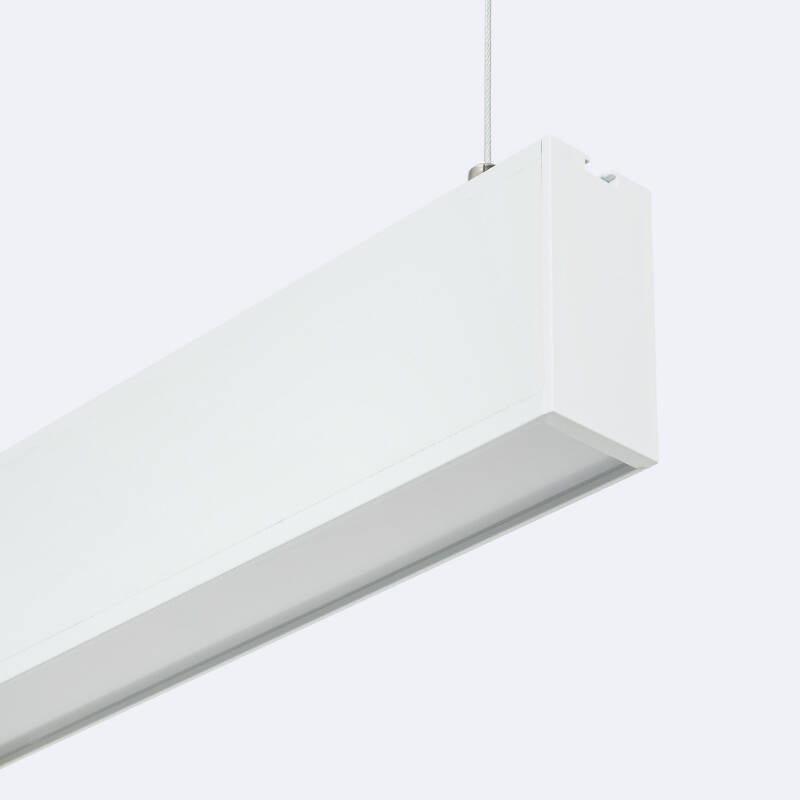 LED Linearstrahler 30W, Hängend, Schwarz – Dimmbar Mit Verstellbarer Farbtemperatur (warm/kalt)