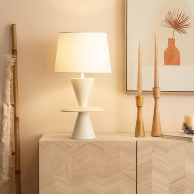 Wismar Resin Table Lamp