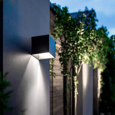 LED-Wandleuchte Aussen Solar 2W mit Bewegungsmelder Radar Rabat