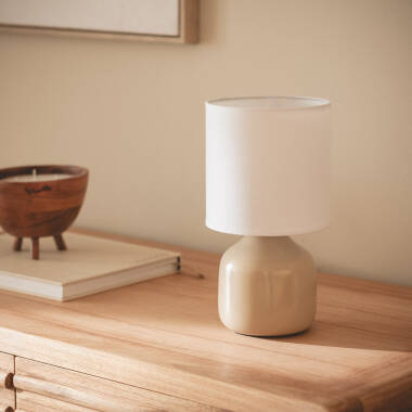 Immagine di Lampada da Tavolo Ceramica Maya 