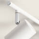 Image de Plafonnier Orientable Bois et Métal 4 Spots Albus