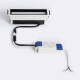 Immagine di Faretto Lineare LED 7W da Incasso Neale CRI90 Foro 140x35 mm