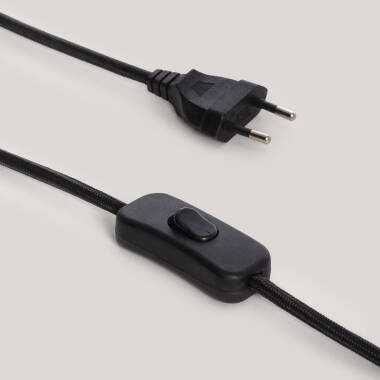 Obrázek Dřevěná Stolní Lampa Black Darshan ILUZZIA